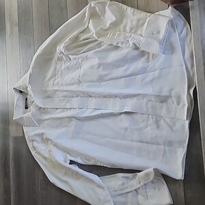 CHAPS WHITE MEN'S Button-Up